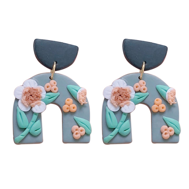 Bông Tai Hình Hoa Phong Cách Bohemian Ngọt Ngào