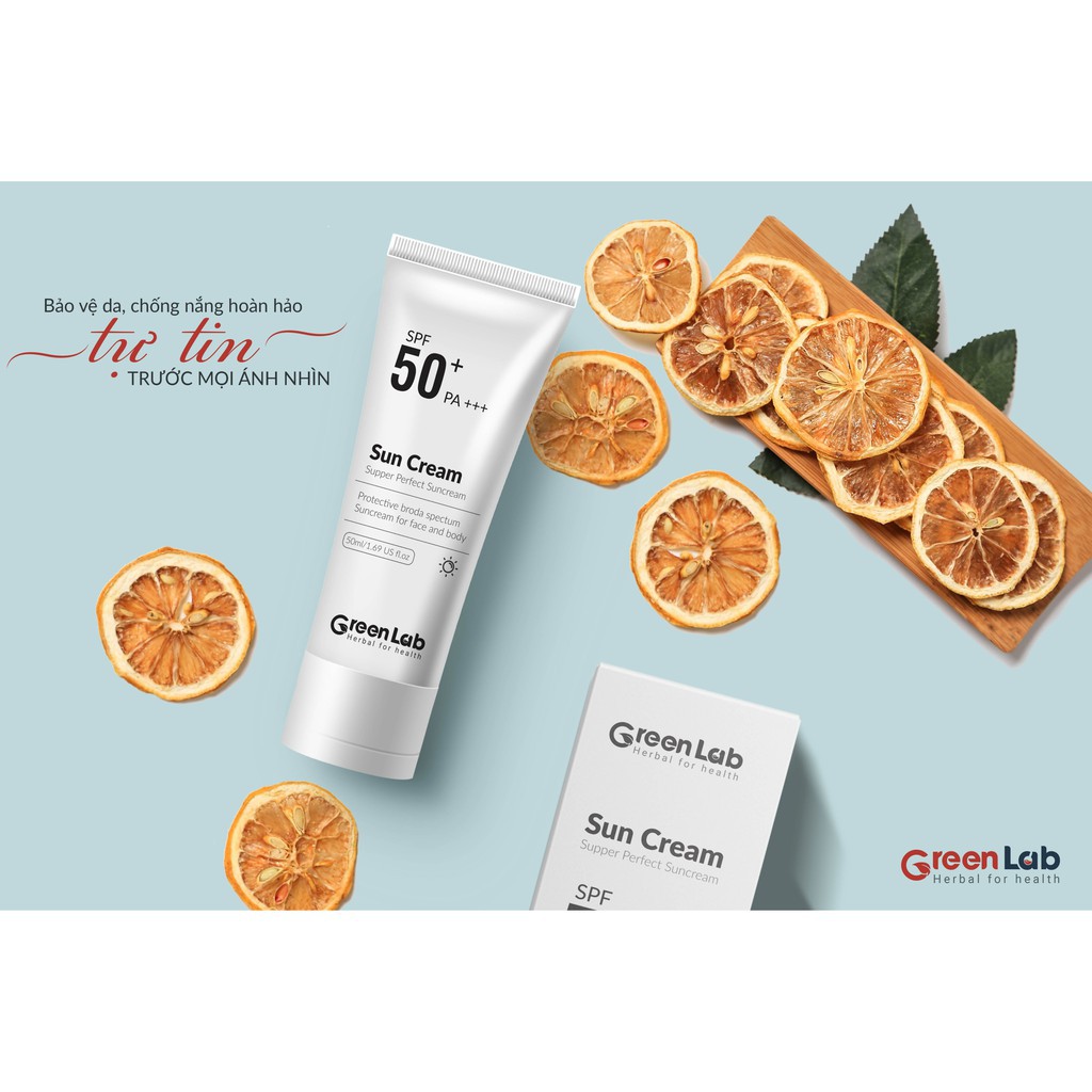 Kem chống nắng thiên nhiên Greenlab Sun cream nâng tone, kiềm dầu11 | BigBuy360 - bigbuy360.vn