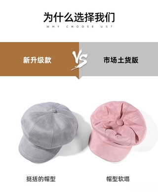 Nón Beret Phong Cách Cổ Điển Dành Cho Nữ
