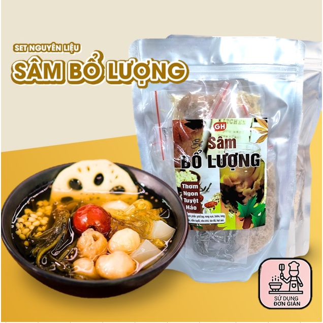 Set Nguyên Liệu Nấu Chè Sâm Bổ Lượng