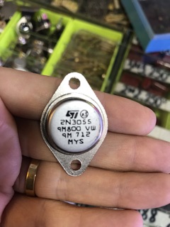 5 con sò sắt 2N3055 và 2N2955 loại malaysia