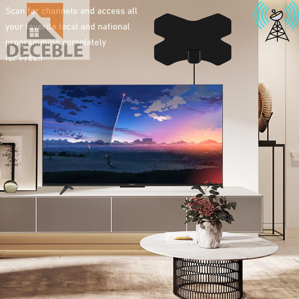 Ăng Ten Khuếch Đại Tín Hiệu Kỹ Thuật Số Trong Nhà 150 Dặm Hd 4k Tv | BigBuy360 - bigbuy360.vn