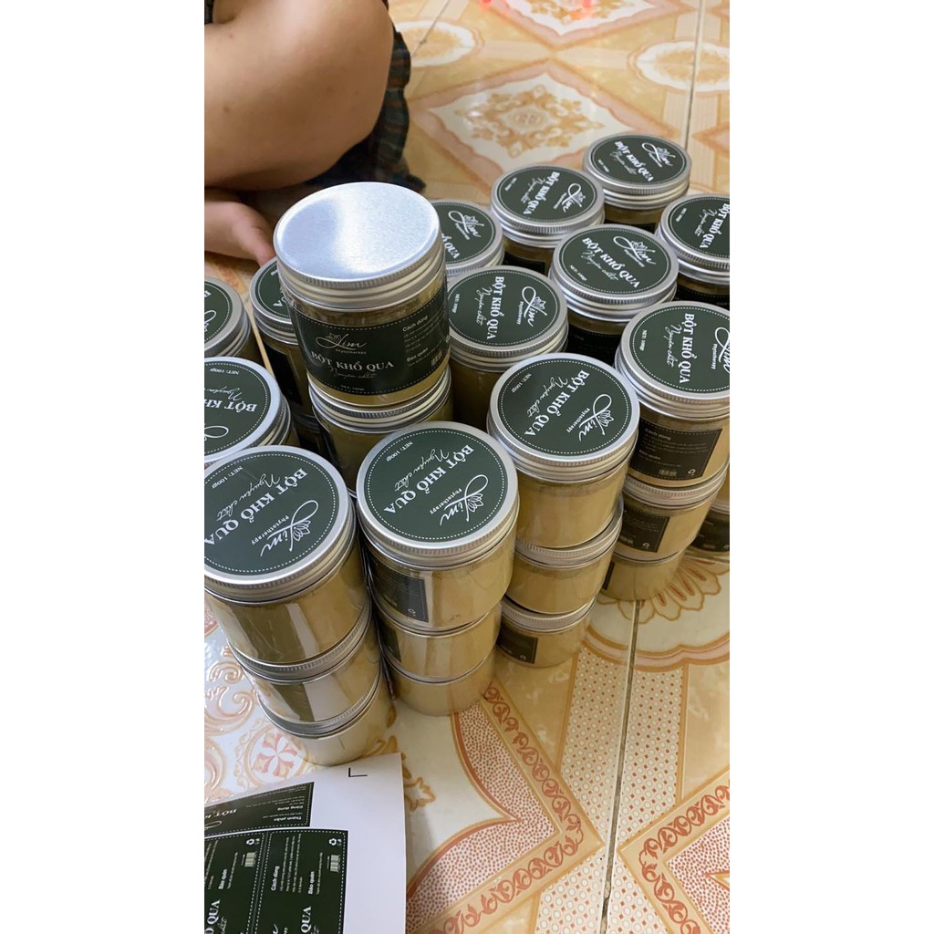 Mặt Nạ Khổ Qua, Bột khổ qua nguyên chất - 100% không pha trộn - giảm mụn, sáng da, chăm sóc da mặt hiệu quả cho chị em | BigBuy360 - bigbuy360.vn