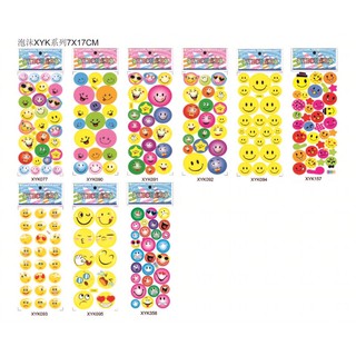sticker 3D cute nhiều mẫu (10 cái)