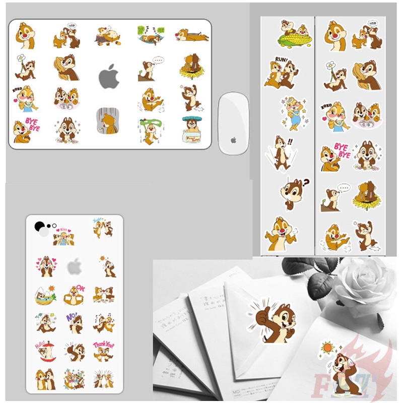 ❉ Chip &amp; Dale - Series B Disney Stickers ❉ 40Pcs/Set DIY Decals Stickers for Diary Laptop Scrapbooks Skateboard