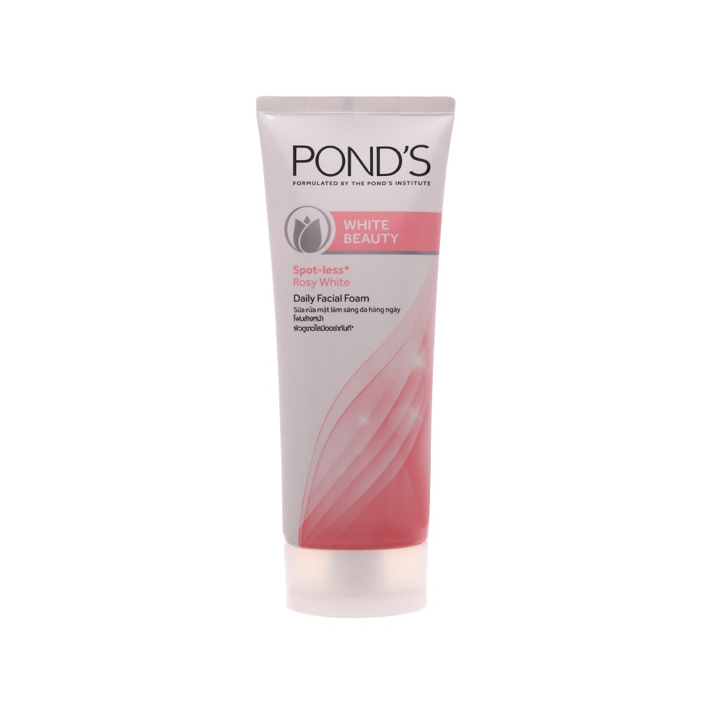 Sữa rửa mặt trắng hồng rạng rỡ Pond's White Beauty 100g