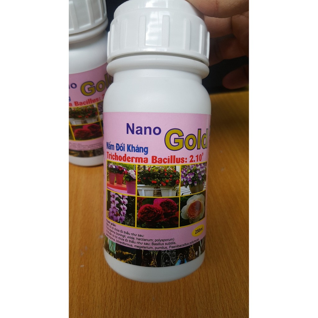 [CHÍNH HÃNG] Nấm đối kháng Trichoderma Bacillus 2.1 Lọ 250ml