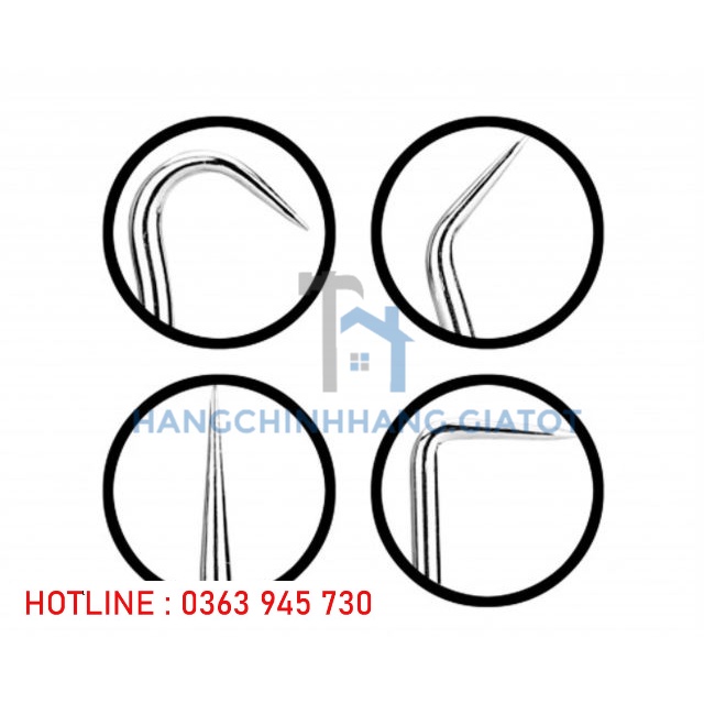 ĐỒ NGHỀ INGCO Bộ 4 gắp và móc ron xe otô HKPHS0401