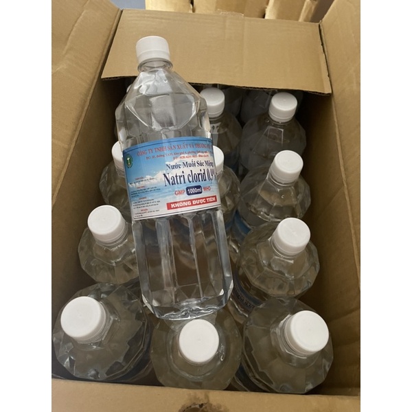 Nước Muối Nam Hà 0,9% 1 lit