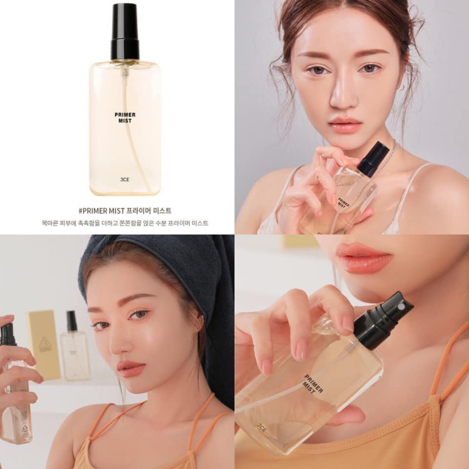 Xịt khoáng cấp ẩm / khoá lớp make up 3CE Primer Mist | BigBuy360 - bigbuy360.vn