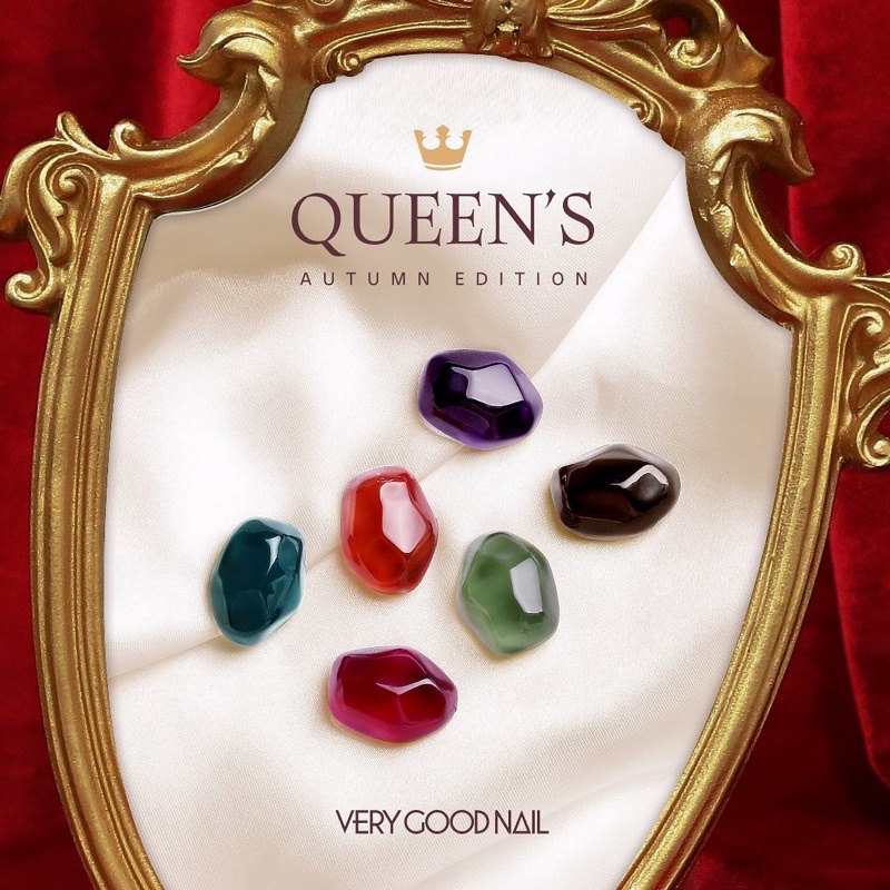 Sơn thạch Very Good Nail chính hãng Hàn Quốc set Queen's Collection