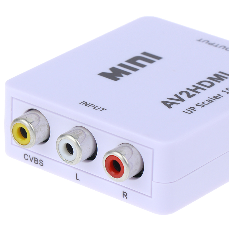 Đầu Chuyển Đổi 3rca Av Sang Hdmi Av2Hdmi 1080p Mini | BigBuy360 - bigbuy360.vn