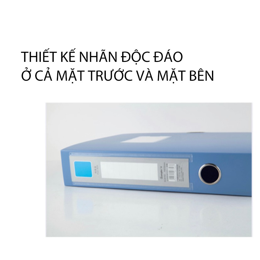 File hộp nhựa đựng tài liệu 5,5cm có lỗ Guangbo WJ6753