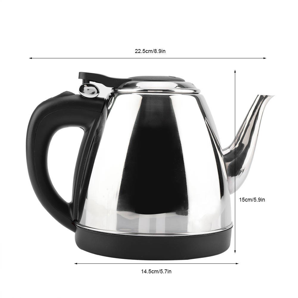 Fast Water Heating Pot 1.2L Stainless Steel Electric Kettle