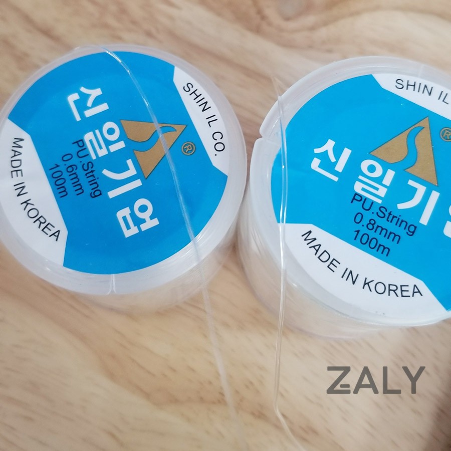 Dây cước co giãn xâu vòng tay (Loại cao cấp) - Giá bán 2m - Dây xâu chuỗi vòng handmade DIY - zaly