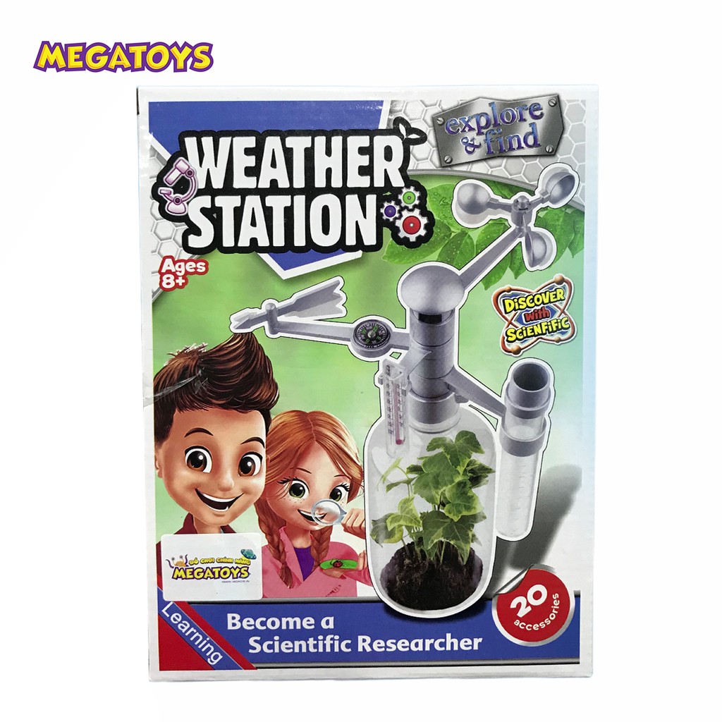 Seri Phòng Thí Nghiệm Nhỏ Explore & Find - Stem - Con Là Nhà Dự Báo Thời Tiết  - 1006