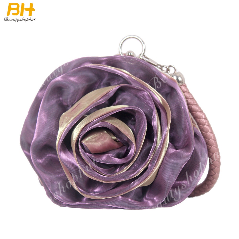 Túi Xách Nữ Đính Hoa Hồng Xinh Xắn