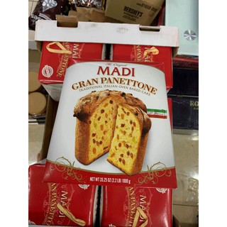 BÁNH MỲ PANETTONE SIÊU NGON CỦA Ý, Ổ BÁNH TO HƠN 1KG NHA.