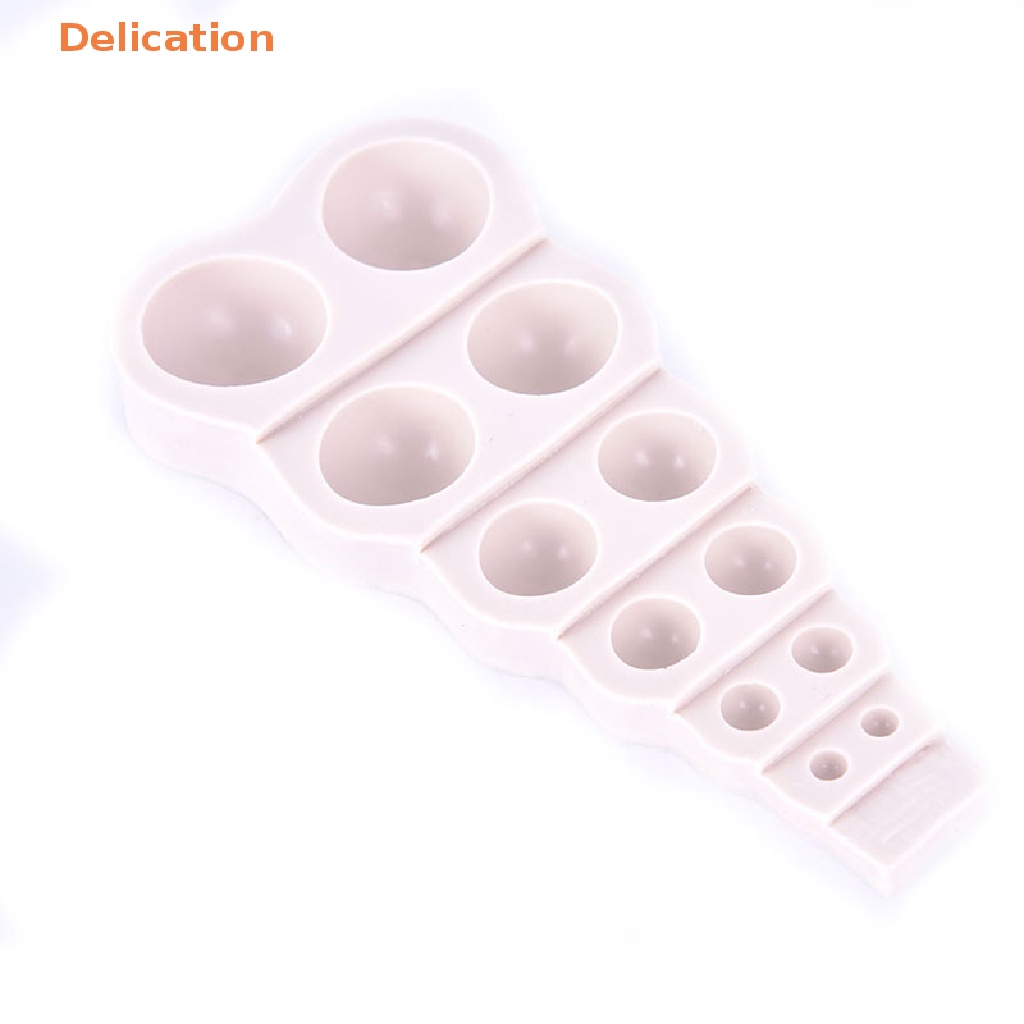 Khuôn Silicone Làm Bánh / Sô Cô La Hình Tròn Tiện Dụng