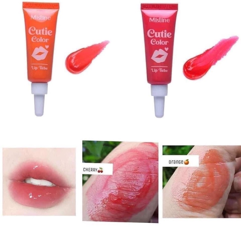 SON KEM MISTINE CUTIE COLOR LIP TUBE MINI THÁI LAN