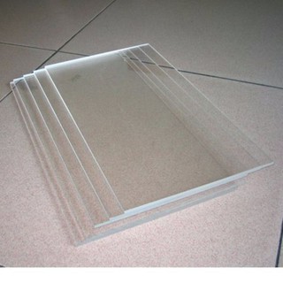 5 tấm nhựa mica mỏng trong suốt dùng làm hồ cá, bể show cá 7 màu, Guppy, betta mini ( tấm acrylic trong suốt)