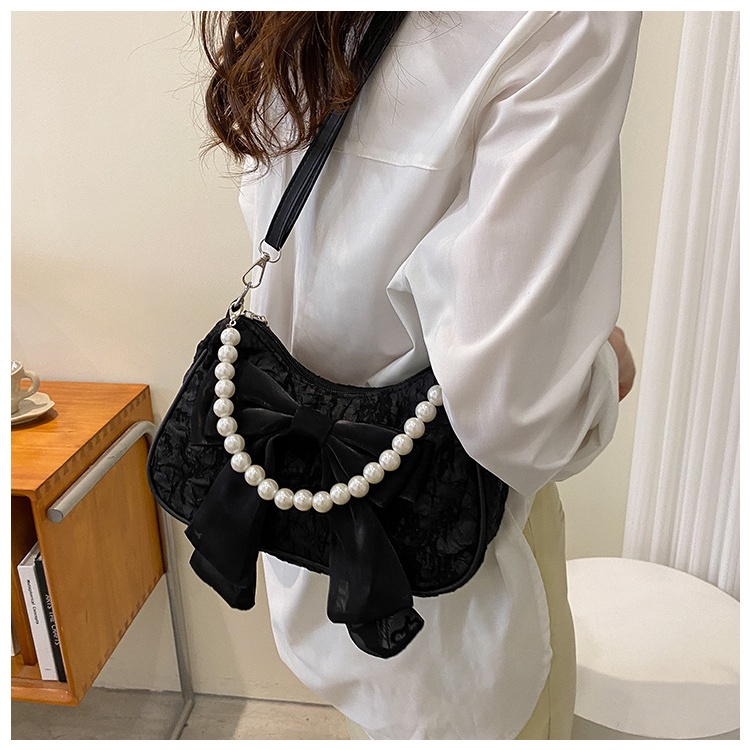 Túi xách thời trang Nữ Tính Đính Nơ quai ngọc TX11