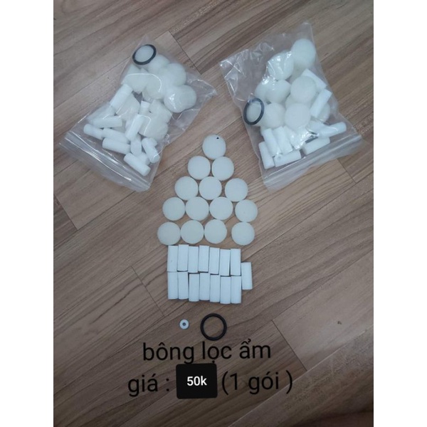 Bông lọc ẩm bơm máy