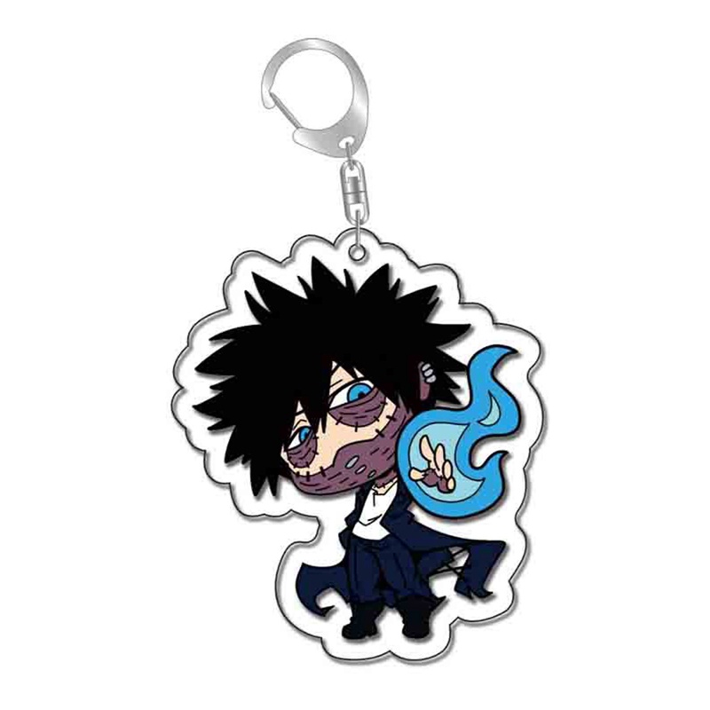 Móc Khóa Acrylic Hai Mặt Trong Suốt Họa Tiết Anime My Hero Academia