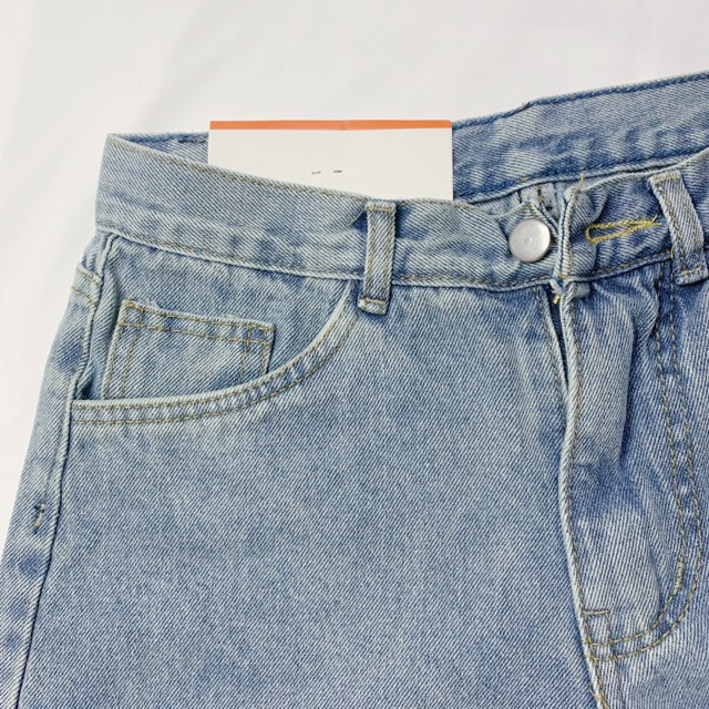 Quần short jeans rách unisex HOMIES phối tua rua gấu | BigBuy360 - bigbuy360.vn