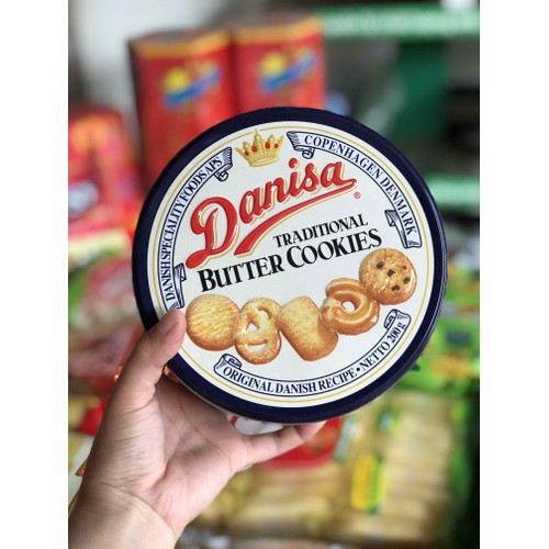 Bánh Danisa hộp thiếc