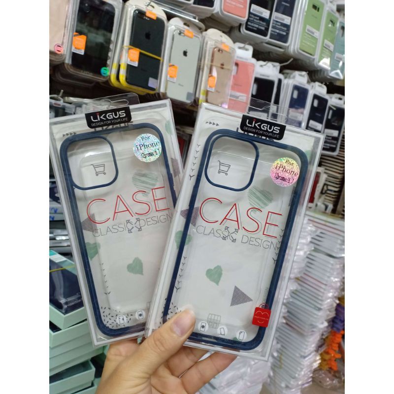 (MẪU MỚI) Ốp lưng Likgus trong Suốt viền màu IPhone 13 pro max/12 Mini/12/12 Pro/12 Pro Max/11/11 pro/11 pro max/xs max | BigBuy360 - bigbuy360.vn