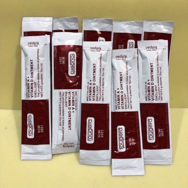 Set 10 vitamin AD dưỡng da sau xăm