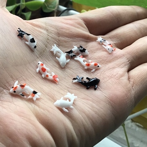 Keycap. Cá koi trang trí keycap, nail, handmade đa dạng thể loại thủ công.