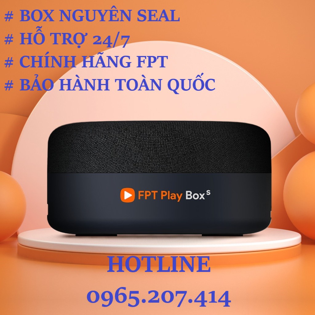 FPT Play Box S 2021 mã T590 Smart Home Smart hub điều khiển giọng nói không chạm Android tv box Fpt và loa thông minh