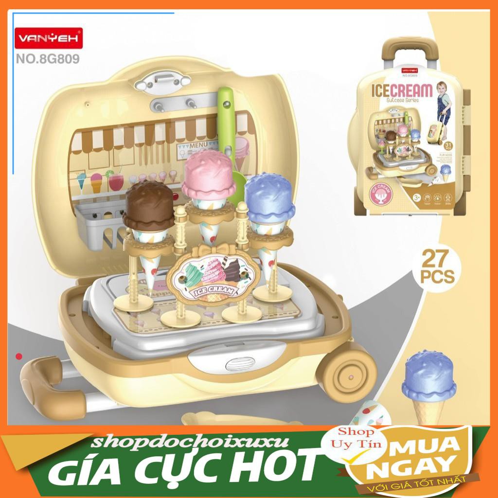 Đồ Chơi Vali Kéo Bán Kem