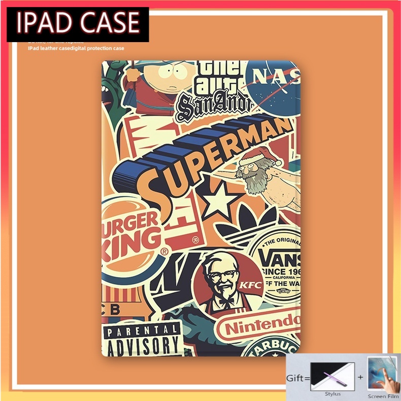 New Air4 IPad Case with Pencil Holder Slot 2016 2017 2018 Pro 9.7 10.5 10.9 11 Inch 2020 2019 10.2 IPad Cover Mini1 Mini2 Mini3 Mini4 Mini5 Air3 Air2 Air1 Air10.5 Pro11 iPadair iPadpro IPad Case Air Mini 1st 2nd 3rd 4th 5th 6th 7th 8th 11th Gen Generation