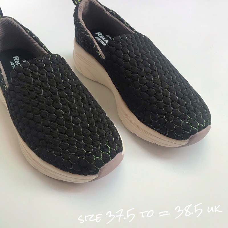 Giày slip on XANH 5cm SKECHERS