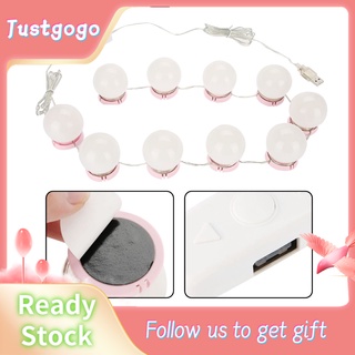 1 pcs Bộ dây bóng đèn led gắn gương trang điểm có thể điều chỉnh tiện lợi