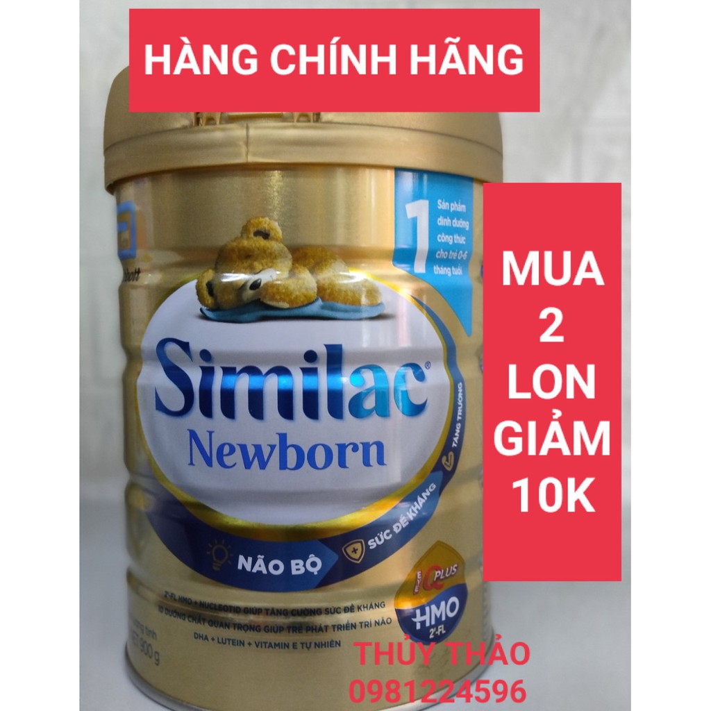 Sữa Similac số 1, số 2, Số 3, Số 4 900G