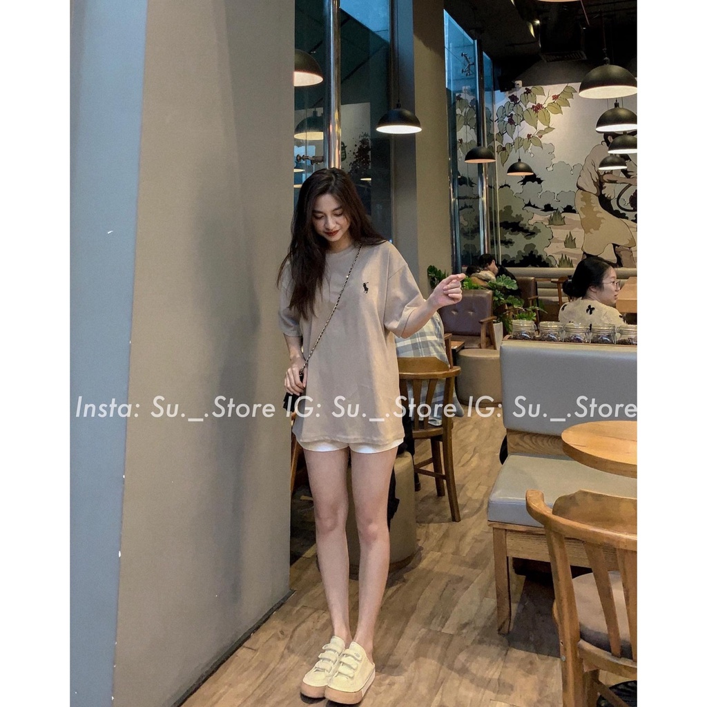 Áo thun thêu hình cộc tay A2200 SUSTORE