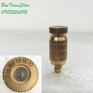 Đầu bep phun sương số 6 cỡ 0,6mm chất Liệu đồng thau