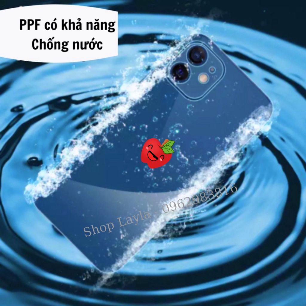 Miếng dán mặt lưng cho Iphone từ 7Plus/8Plus/X/Xr/Xs max/11ProMax/12ProMax/13ProMax-Full màn hình-Chống trày
