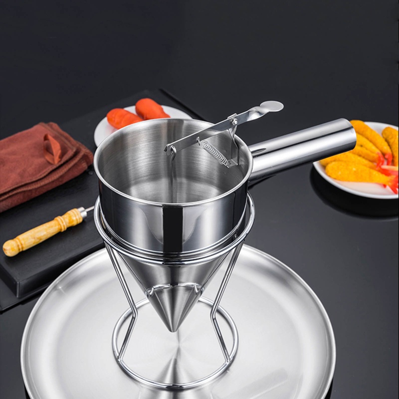 Phễu Rót Bột Làm Bánh Bằng Thép Không Gỉ