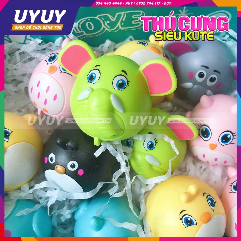 Đồ Chơi Thú Dây Cót Mini Dễ Thương Cho Bé