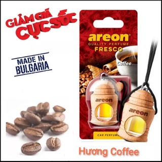 Tinh dầu treo xe ô tô hương cà phê – Areon Fresco Coffee
