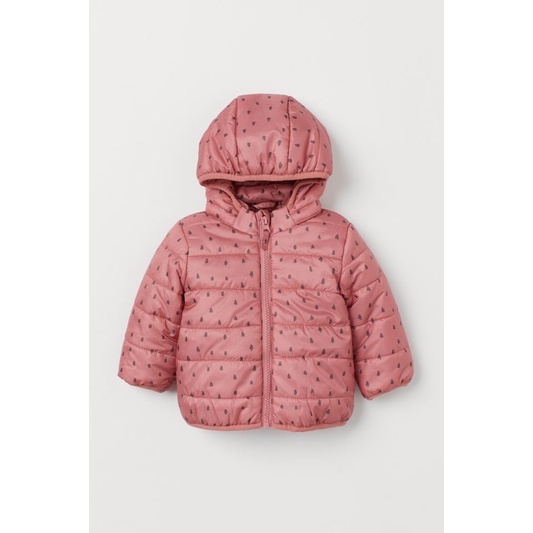 Áo phao bé gái 12-18m HM auth