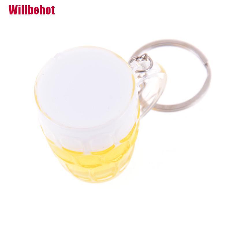 Móc Khóa Nhựa Hình Chiếc Cốc Độc Đáo