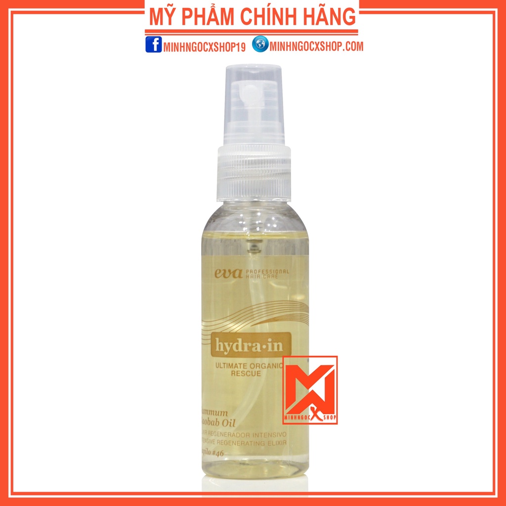 Thần Dược Tái Tạo Cấu Trúc, Dưỡng Ẩm Cho Tóc Eva Capilo Summum Baobad Oil 50ML