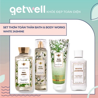 Sản Phẩm Tắm Dưỡng Xịt Thơm Toàn Thân Bath & Body Works - WHITE JASMINE