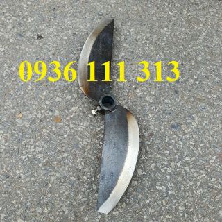 Dao máy thái cây chuối - Máy thái chuối mịn 41cm, trục 24mm